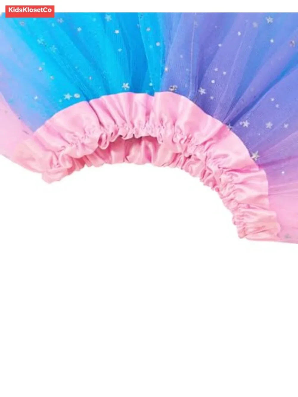 3-Layer Sparkle Tutu Skirt for Toddler Girls Ballet Dance